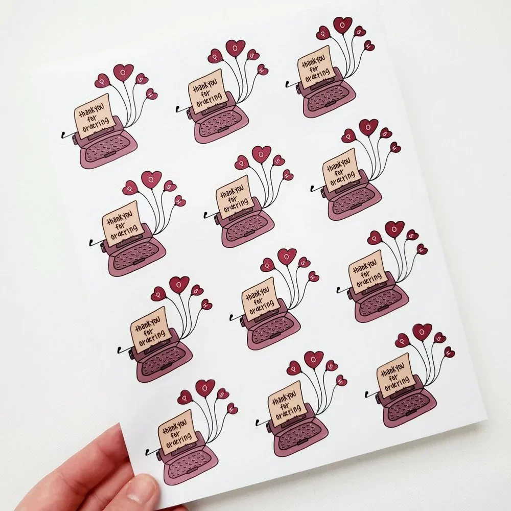 LB072 Custom Poshmark Stickers Shipping Supplies Personalizable [Price Firm] - Picture 4 of 9
